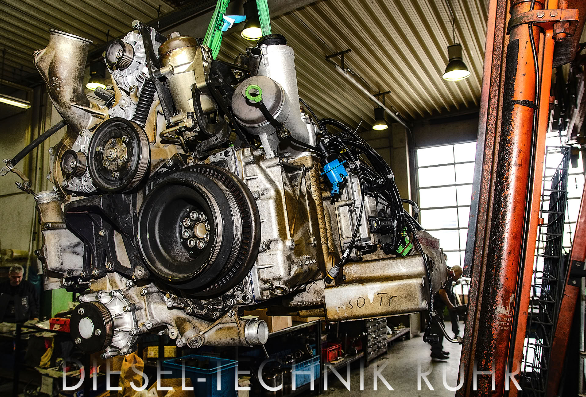 Das umfassende,  technologische Dienstleistungsangebot für den ganzen Bereich der Motoren-Dieseltechnik.